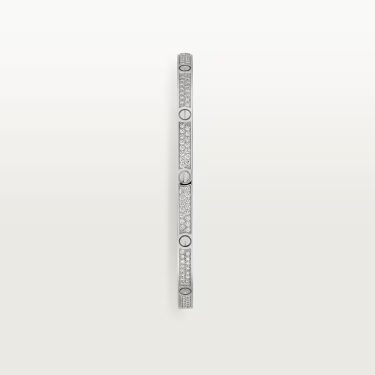 LOVE BRACELET, SMALL MODEL, PAVED