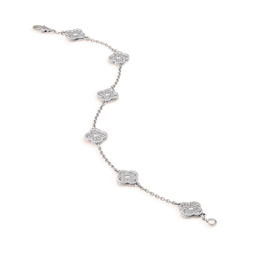 Van Cleef & Arpels Sweet Alhambra bracelet, 6 motifs