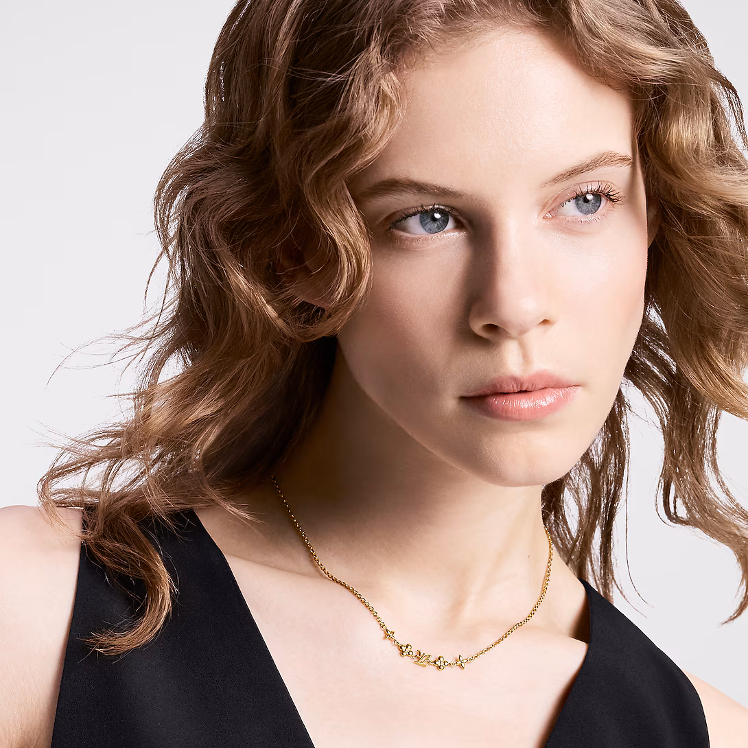 Louis Vuitton Baby Louis Necklace M01614