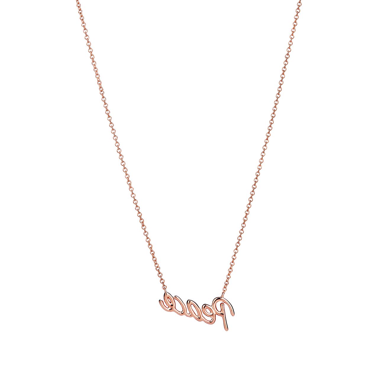 Tiffany & Co. Paloma's Graffiti Peace Pendant