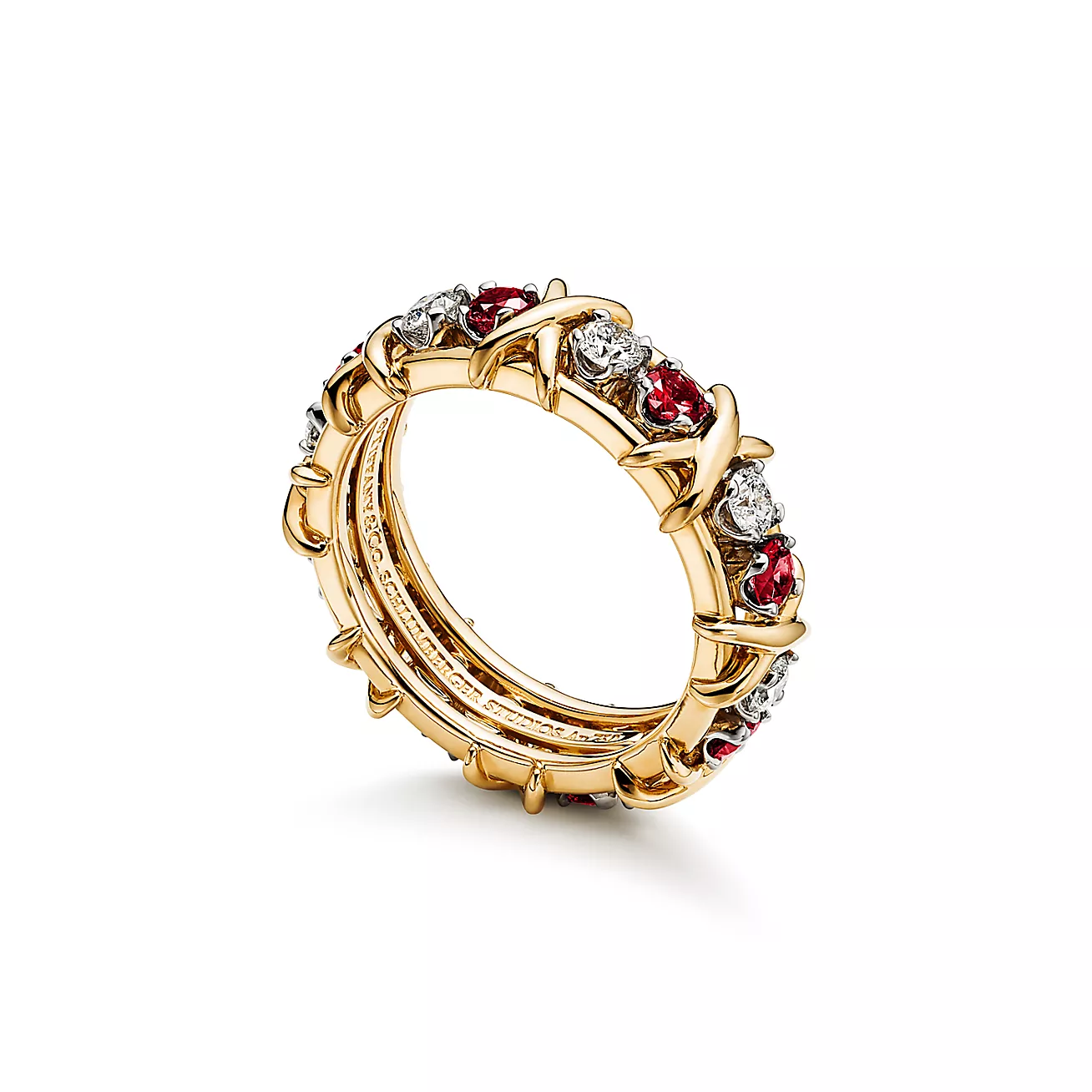 Tiffany & Co. Schlumberger Sixteen Stone Ring