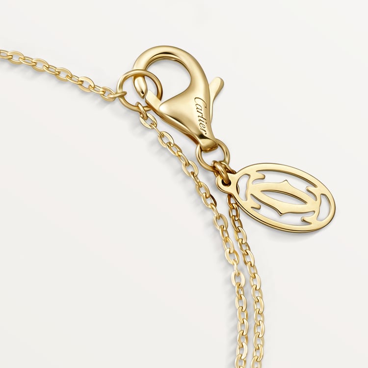 Cartier Trinity bracelet, on chain