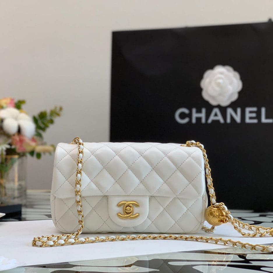 Chanel Pearl Crush Mini Rectangular Flap Bag AS1787