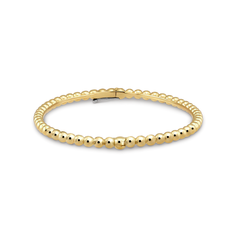 Van Cleef & Arpels Perlee pearls of gold bracelet, medium model