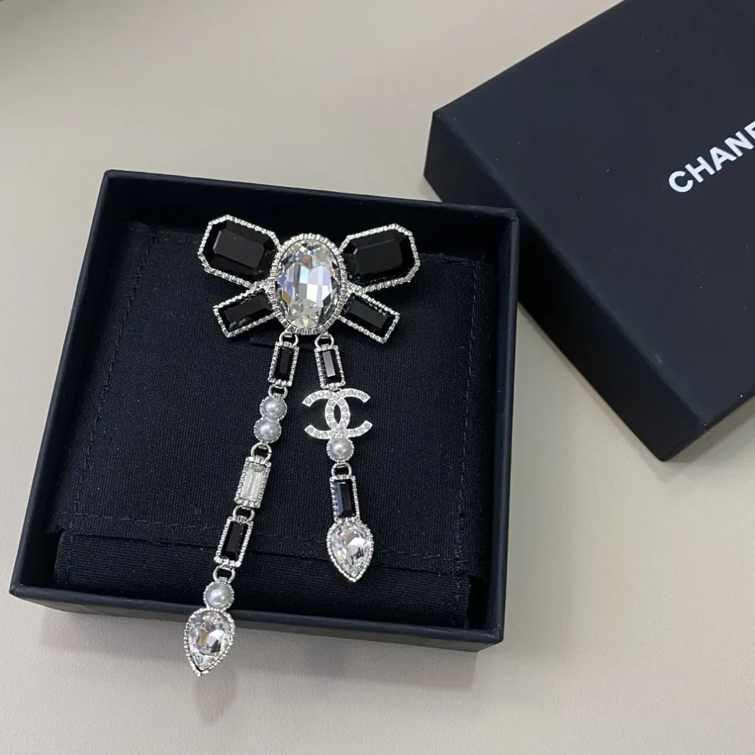 High quality 23k CC brooch