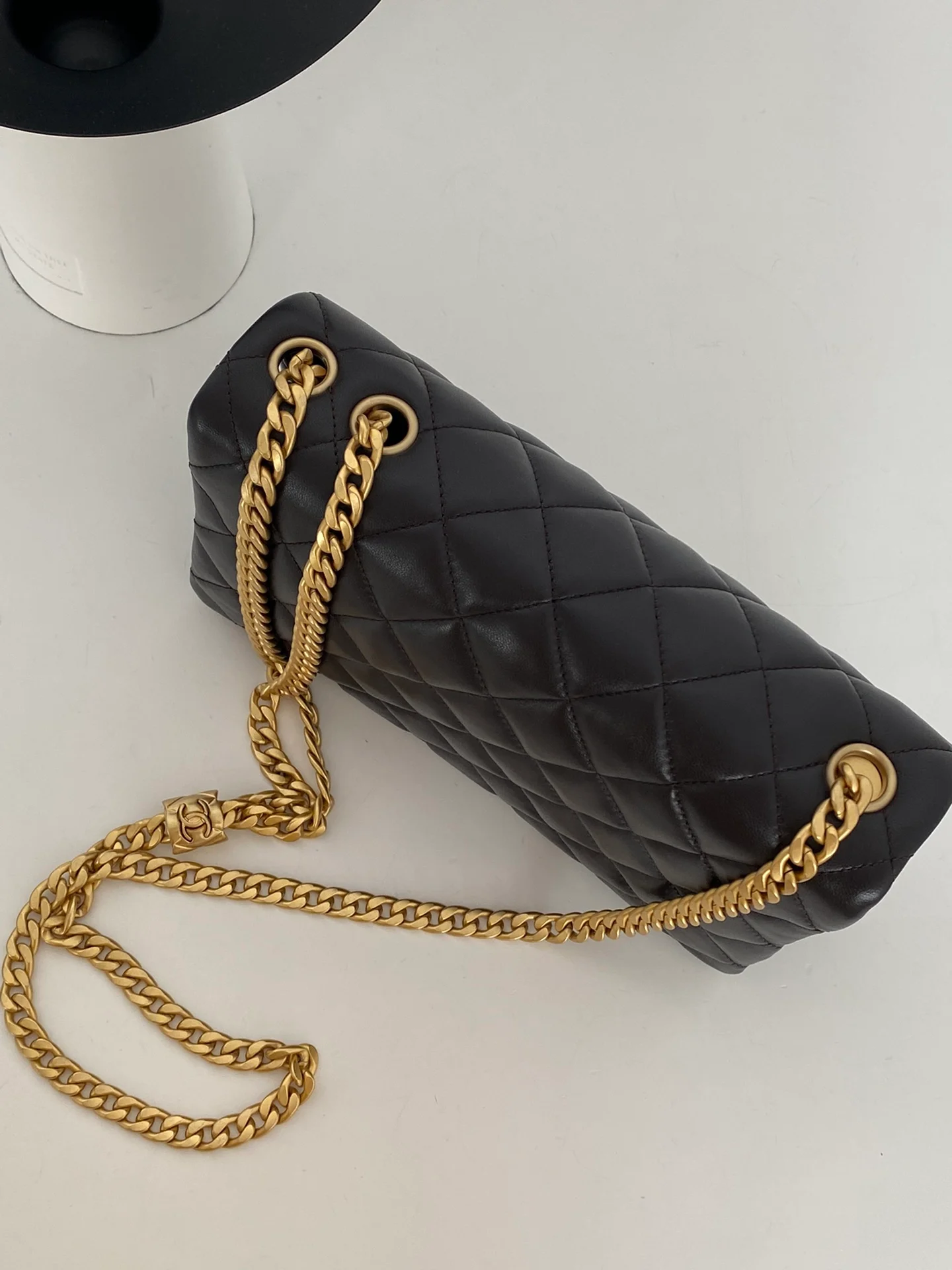 Chanel Small Flap Bag Black For Women, Women’s Bags 8.7in/22cm
