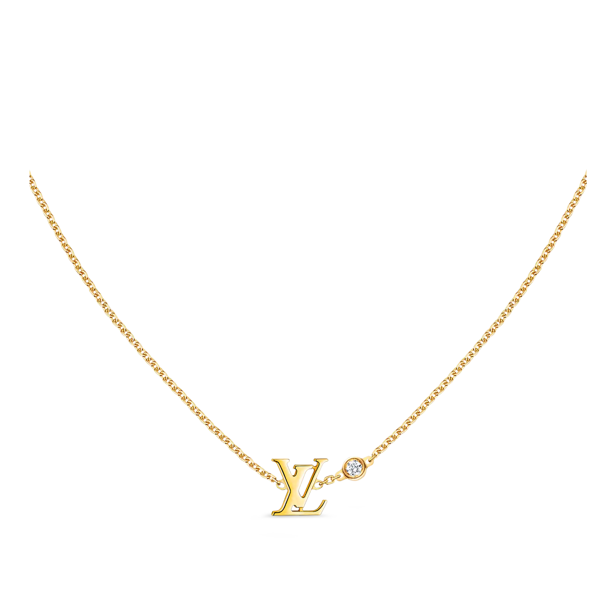 Louis Vuitton Idylle Blossom  Pendant, Yellow gold and diamond