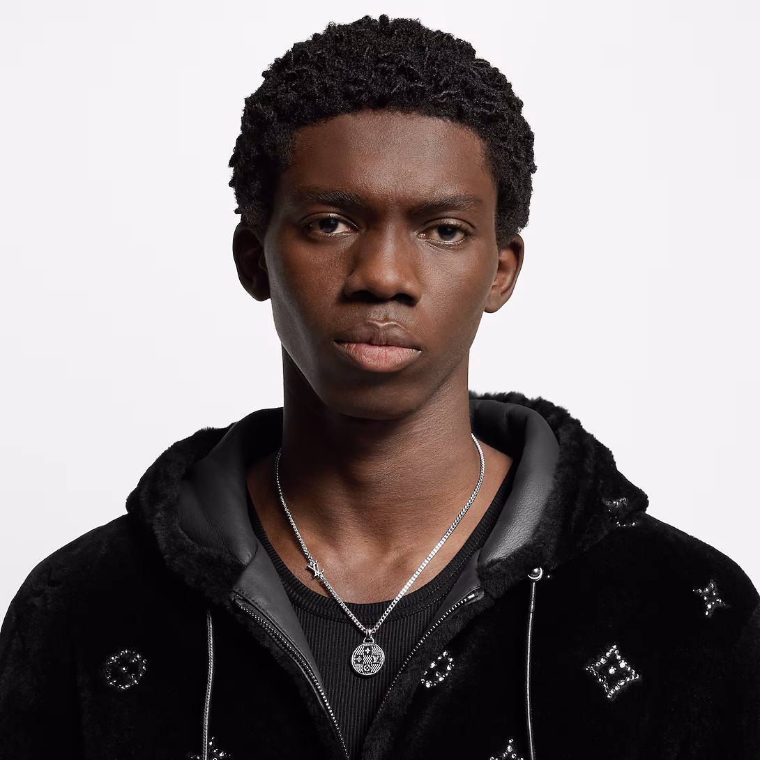 Louis Vuitton Damier Staples Pendant M02446