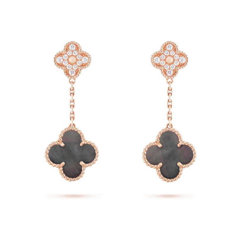 Van Cleef & Arpels Magic Alhambra earrings, 2 motifs