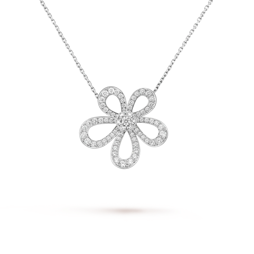 Van Cleef & Arpels Flowerlace pendant