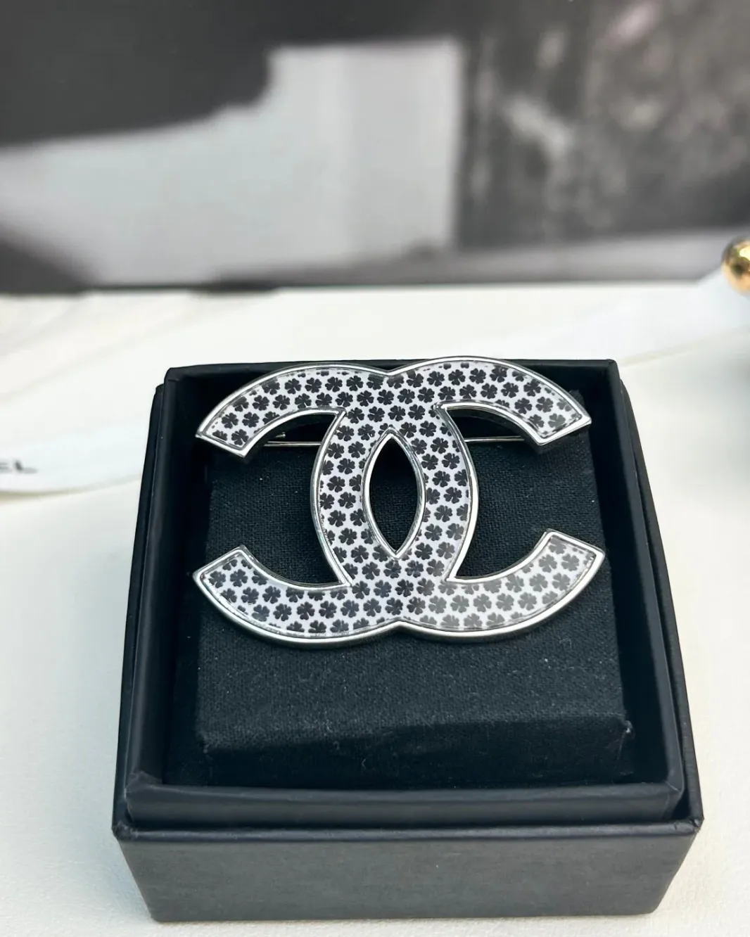 High Quality CC brooch