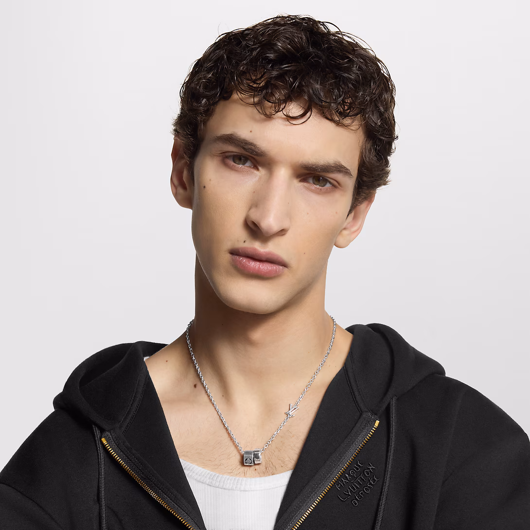 Louis Vuitton Damier Rings Pendant Perfect Gift for Dad M02250