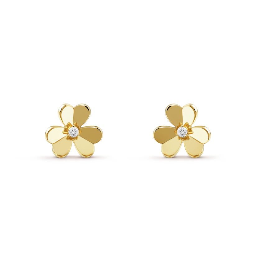 Van Cleef & Arpels Frivole earrings, small model