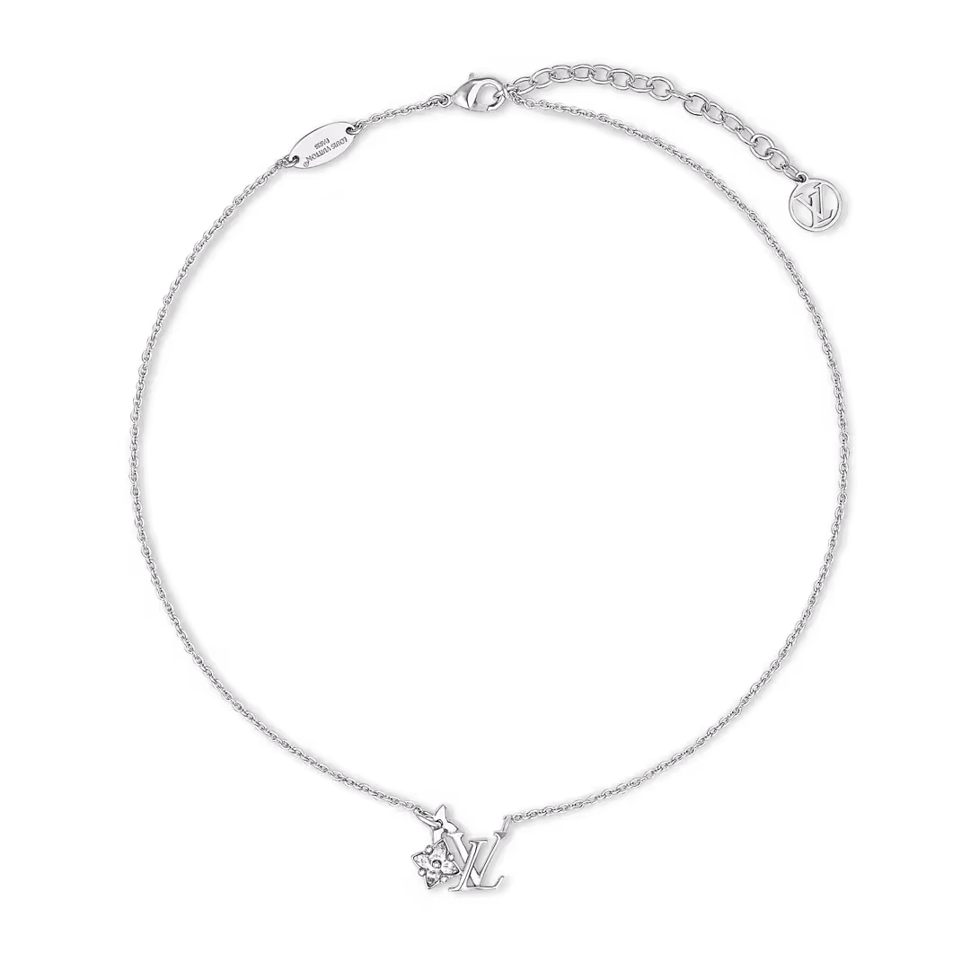 Louis Vuitton Loulougram Necklace M01050