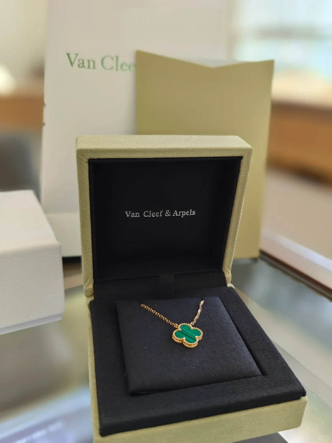 Van Cleef & Arpels Necklace + Earrings Set