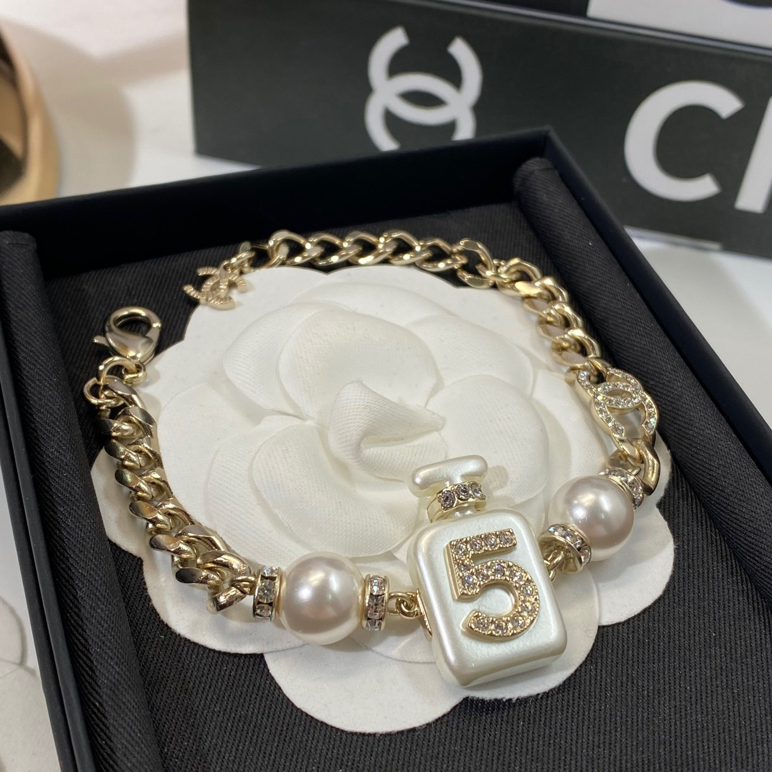 Perfume bottle bracelet