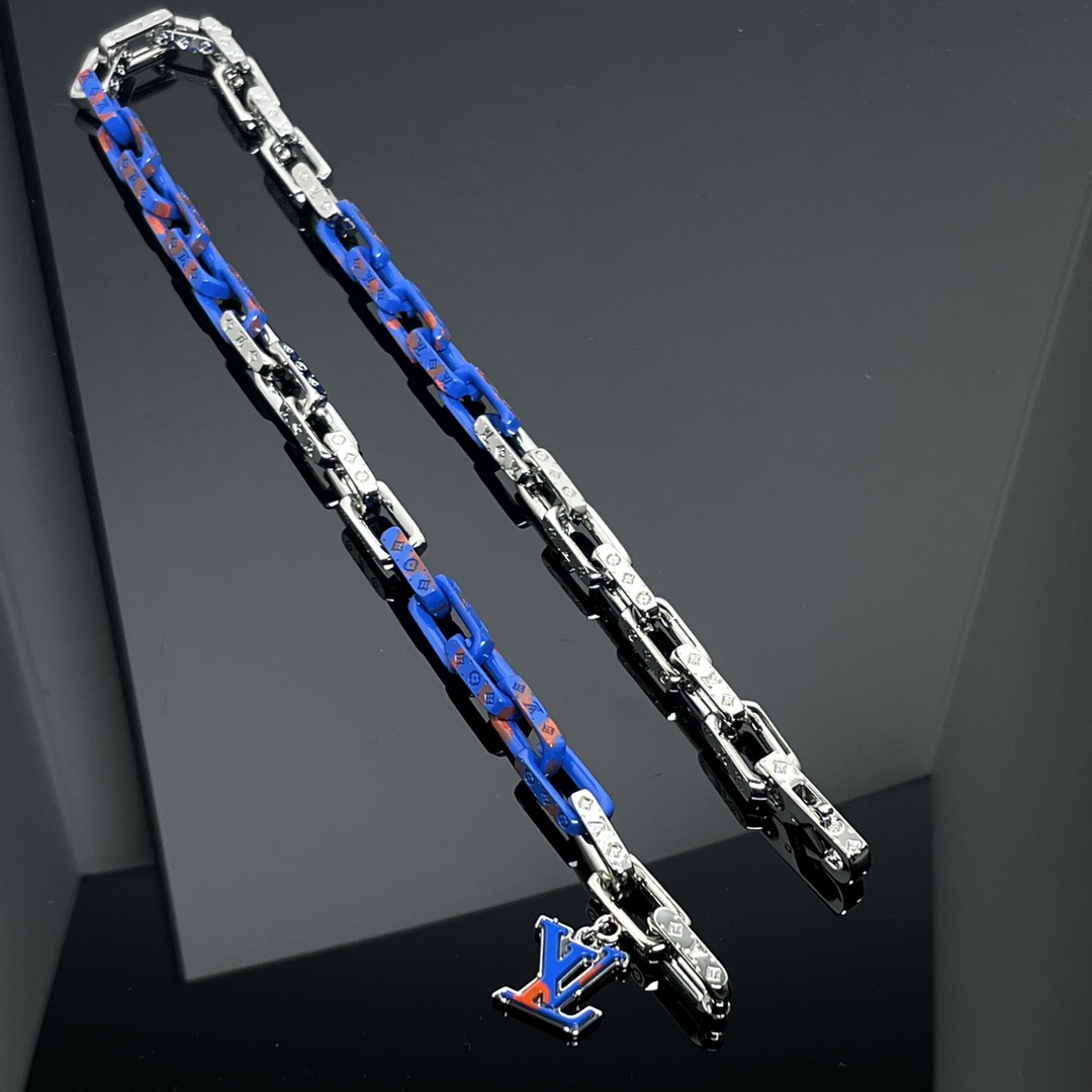 Louis Vuitton Monogram Chain Necklace