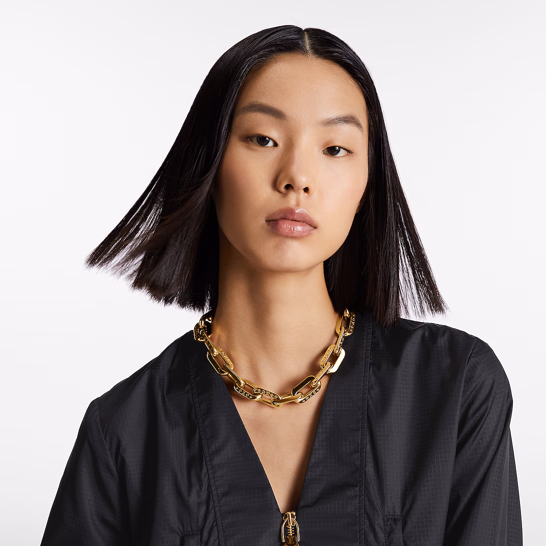 Louis Vuitton LV Edge Necklace MM MP3003