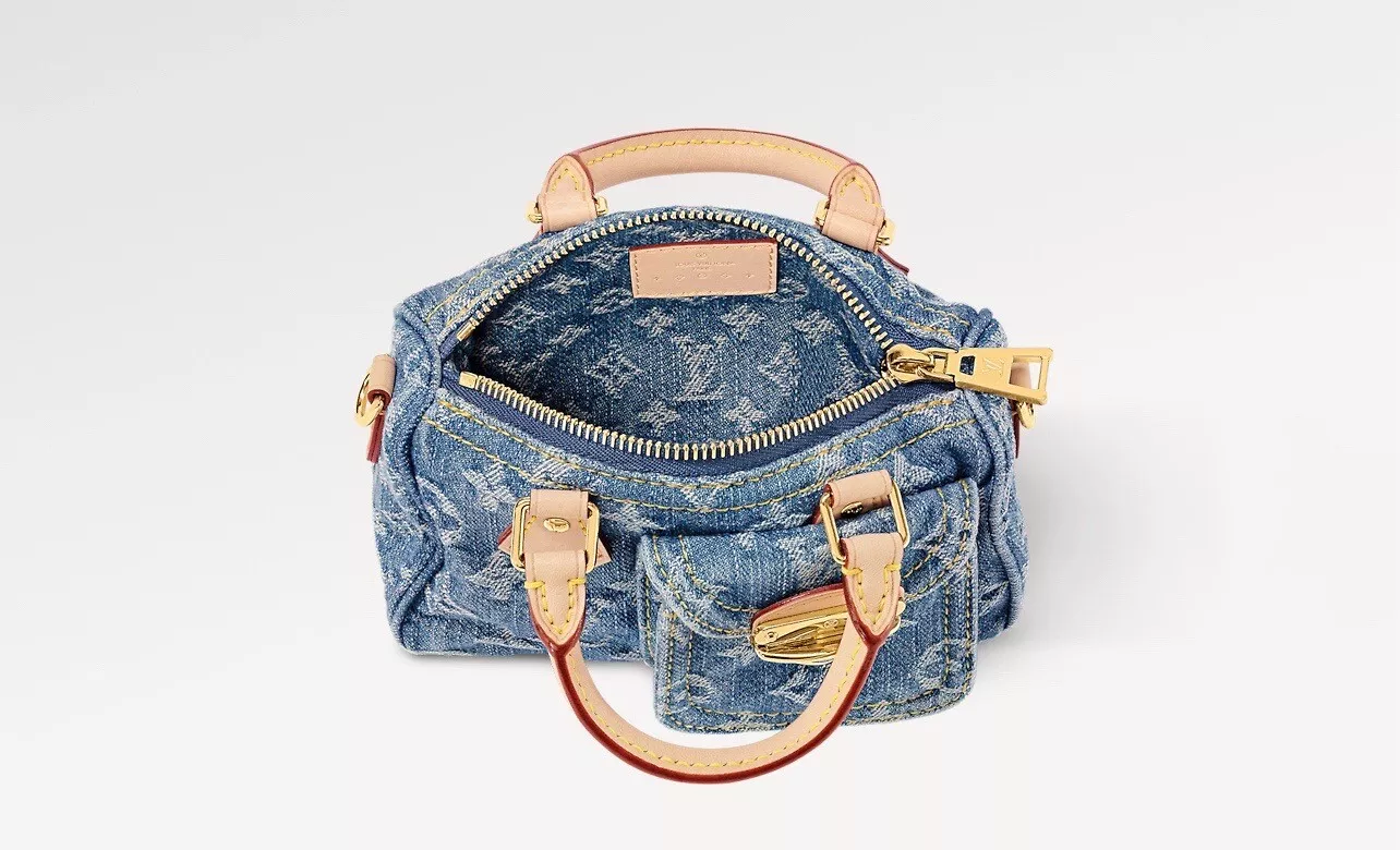 Nano Speedy Monogram Denim M82950