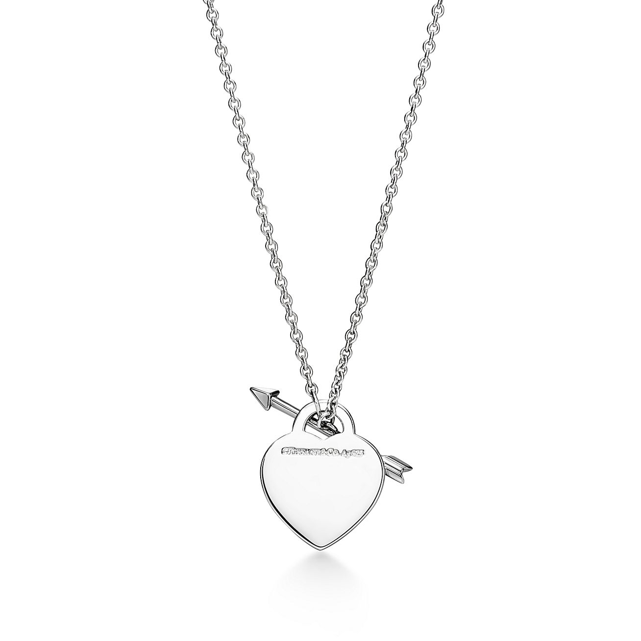 Tiffany & Co. Return to  Lovestruck Pendant in Sterling Silver, Medium