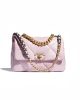 Chanel 19 Handbag AS1160 Pink