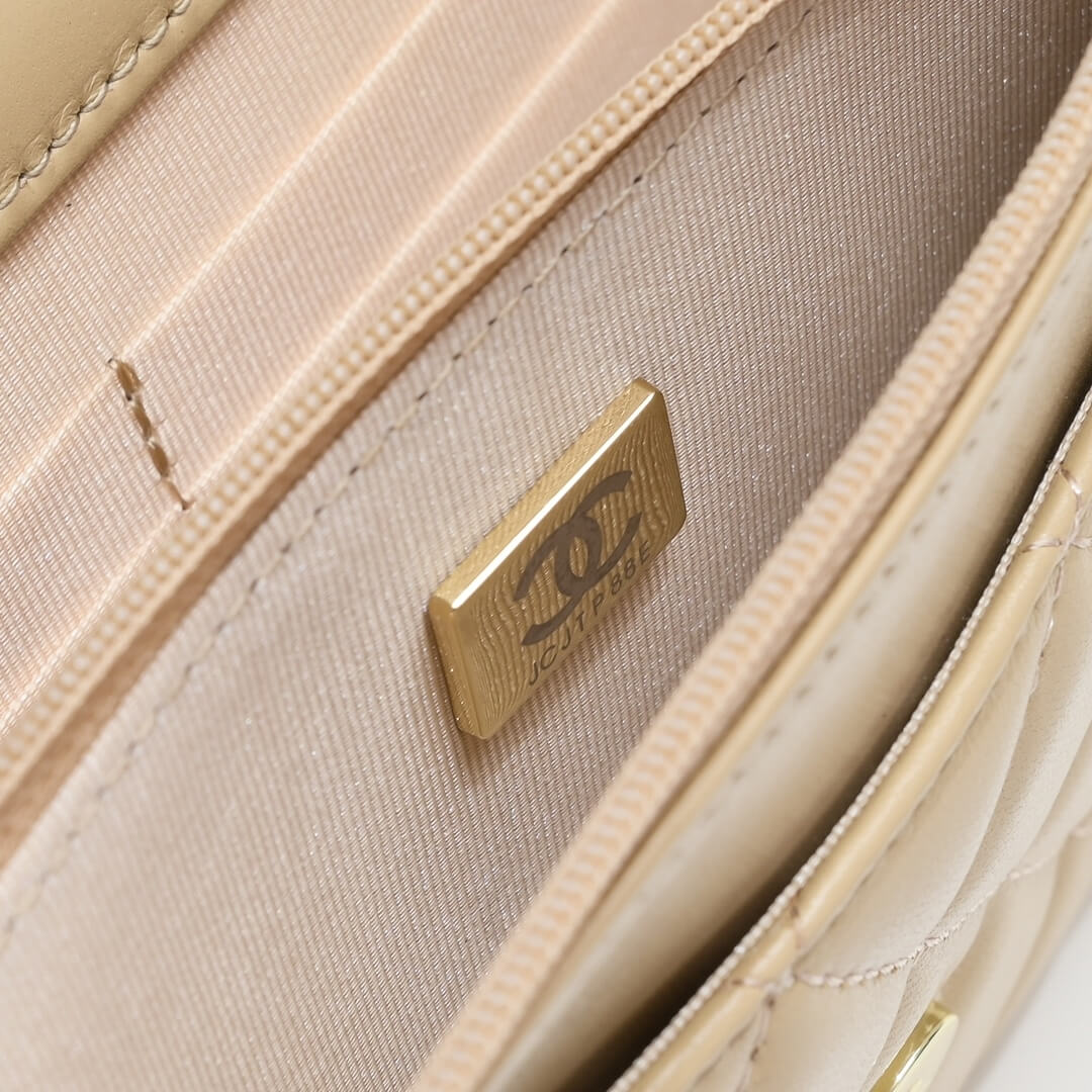 Chanel classic chain wallet