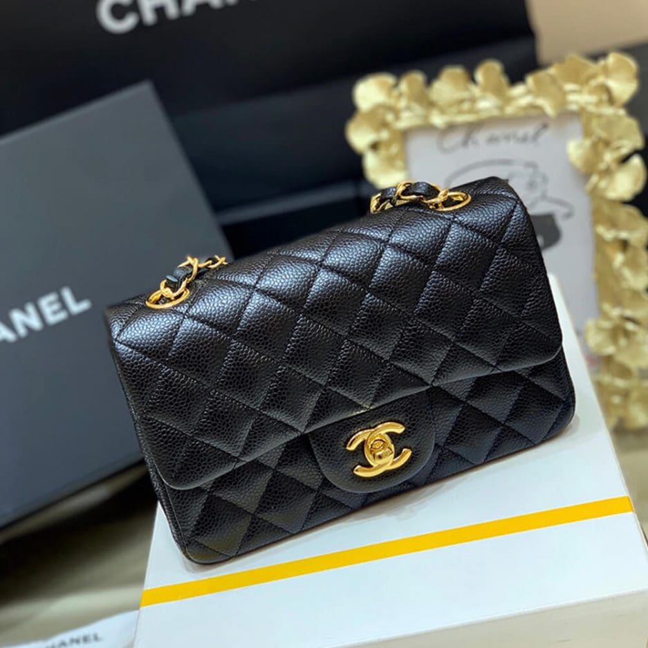 Chanel Mini Flap Bag Black A69900