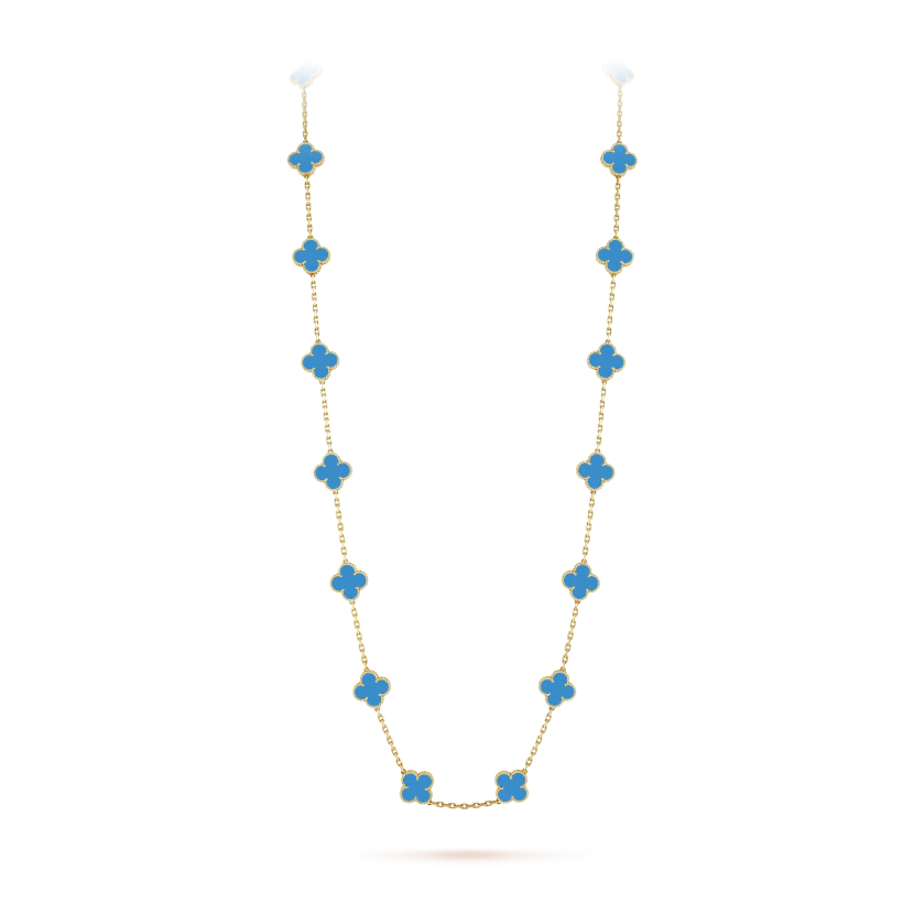 Van Cleef & Arpels Vintage Alhambra long necklace, 20 motifs