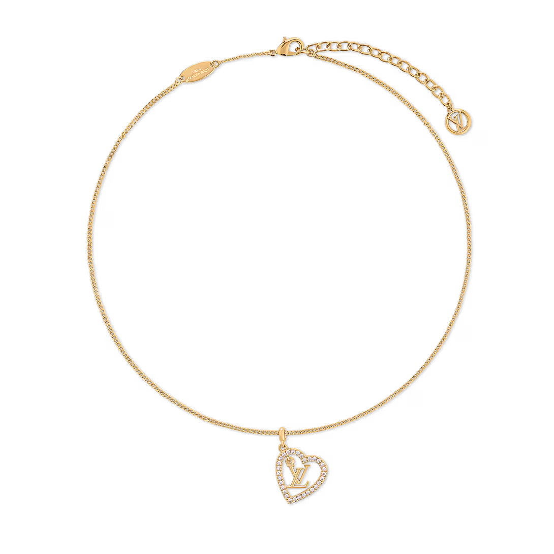 Louis Vuitton My LV Heart Necklace M02389