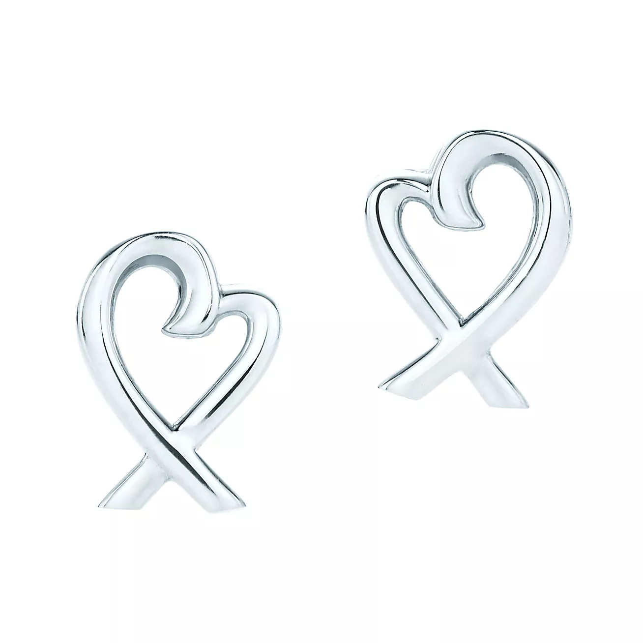 Tiffany & Co. Paloma Picasso Loving Heart Earrings