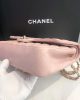 Chanel Medium Classic Double Flap Light Pink Caviar Light Gold Hardware