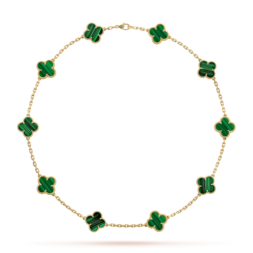 Van Cleef & Arpels Vintage Alhambra necklace, 10 motifs