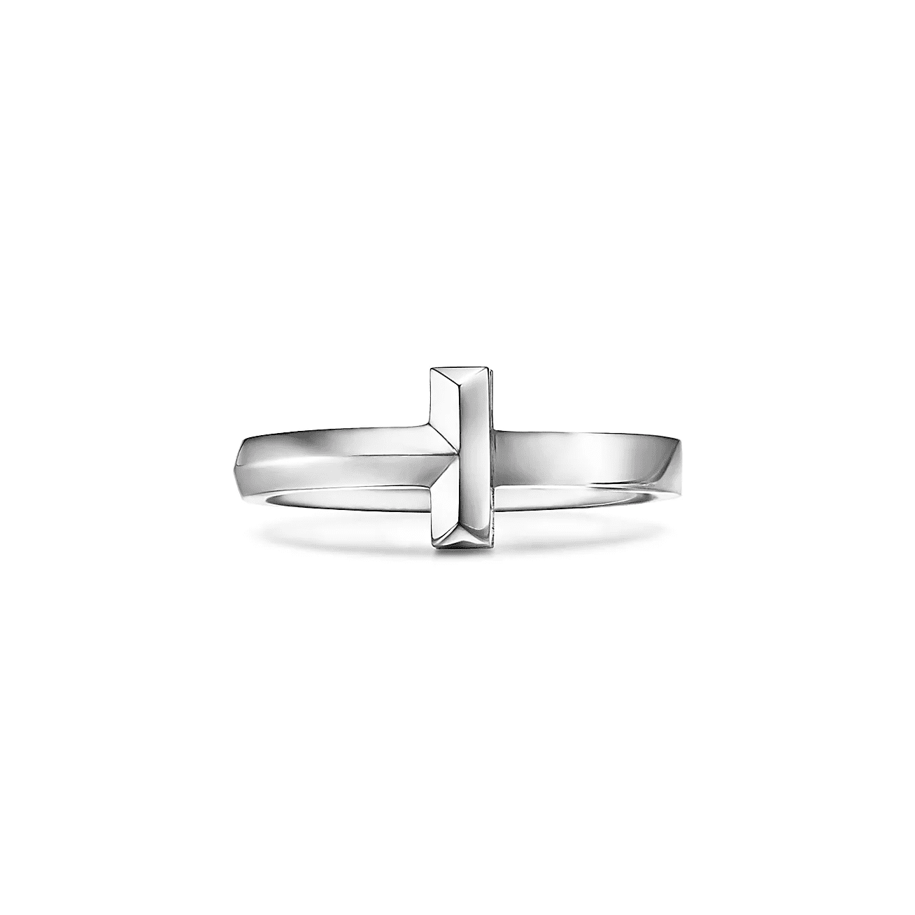 Tiffany & Co. T T1 Ring in White Gold, 2.5 mm Wide