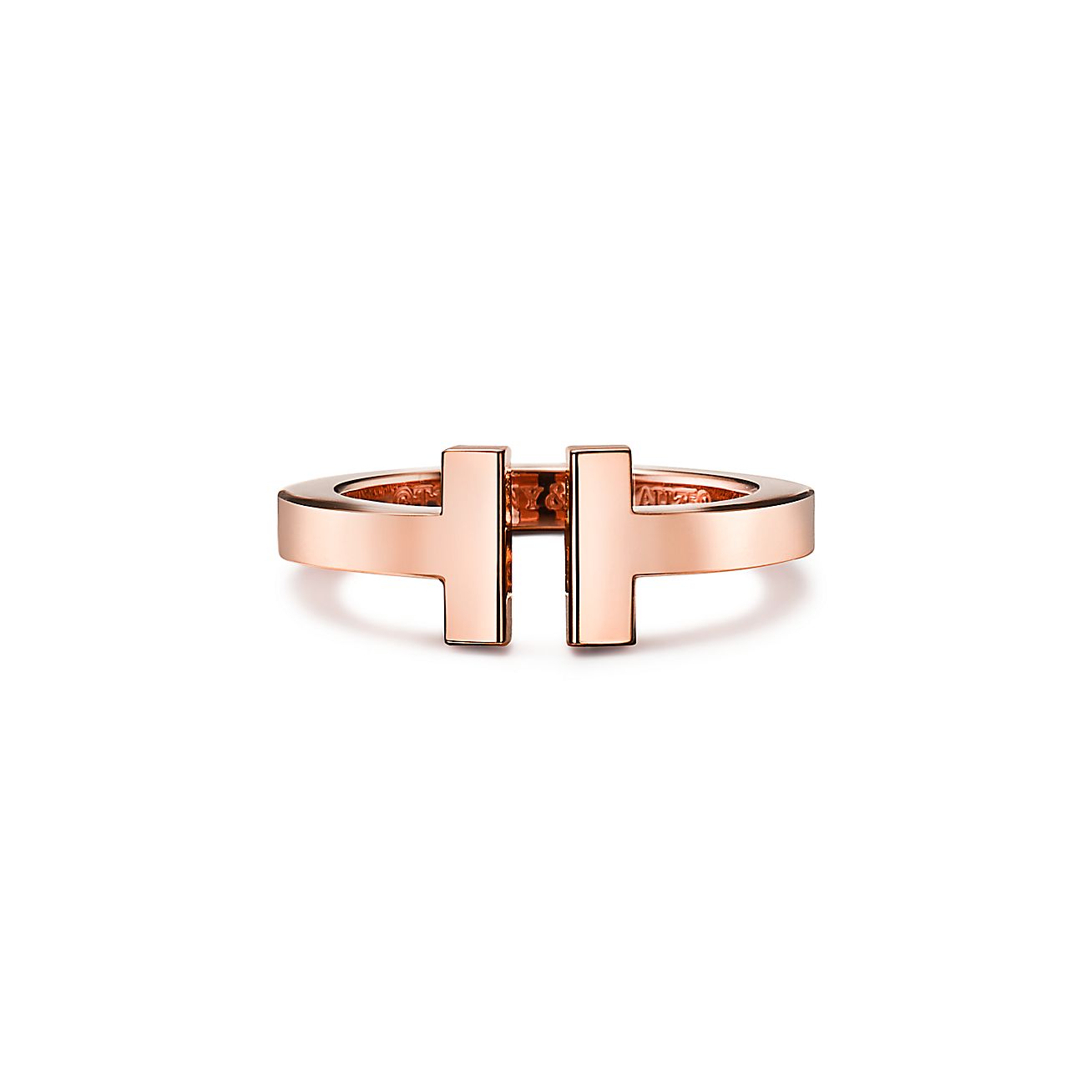 Tiffany & Co. T Square Ring in Rose Gold