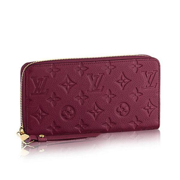 Monogram Empreinte Leather Zippy Wallet M60549 Aur