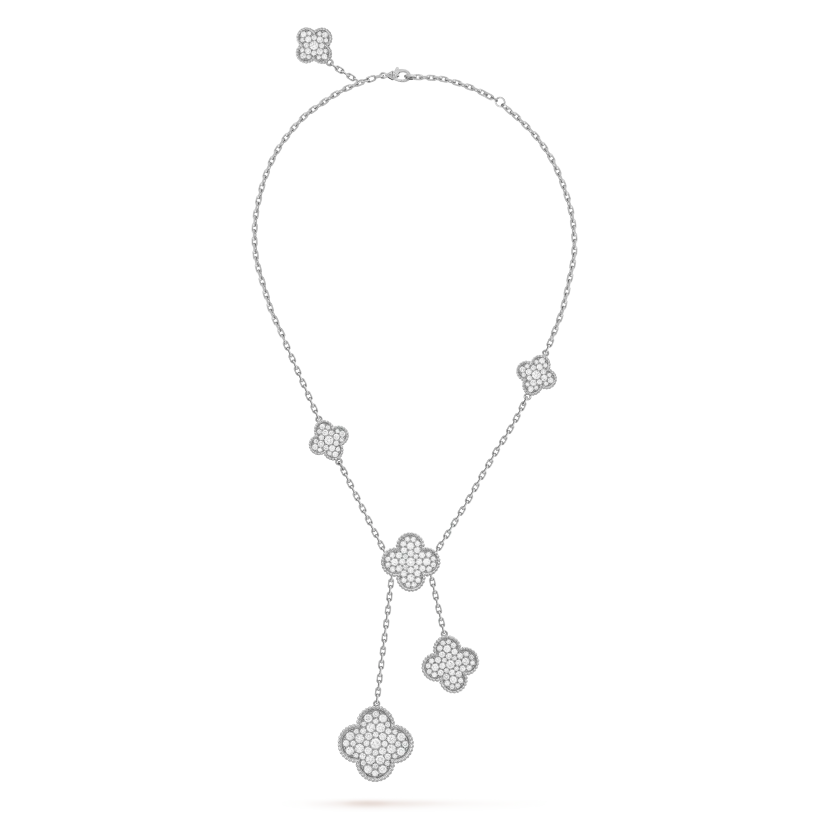 Van Cleef & Arpels Magic Alhambra necklace, 6 motifs