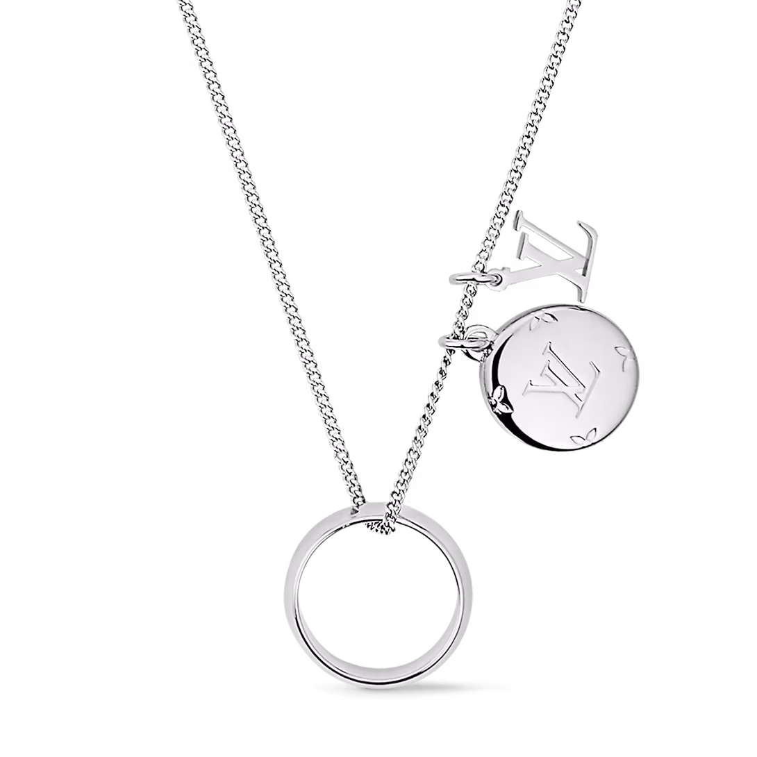 Louis Vuitton Monogram Charms Necklace M62485