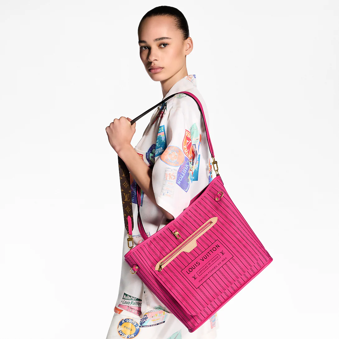 Neverfull Bandoulière Inside Out MM M12707