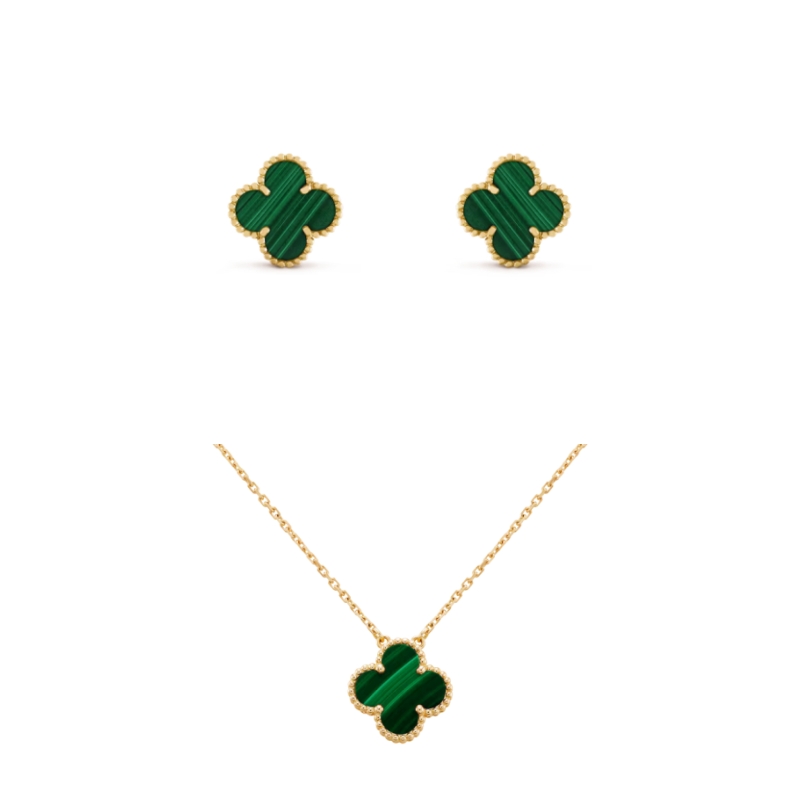 Van Cleef & Arpels Necklace + Earrings Set