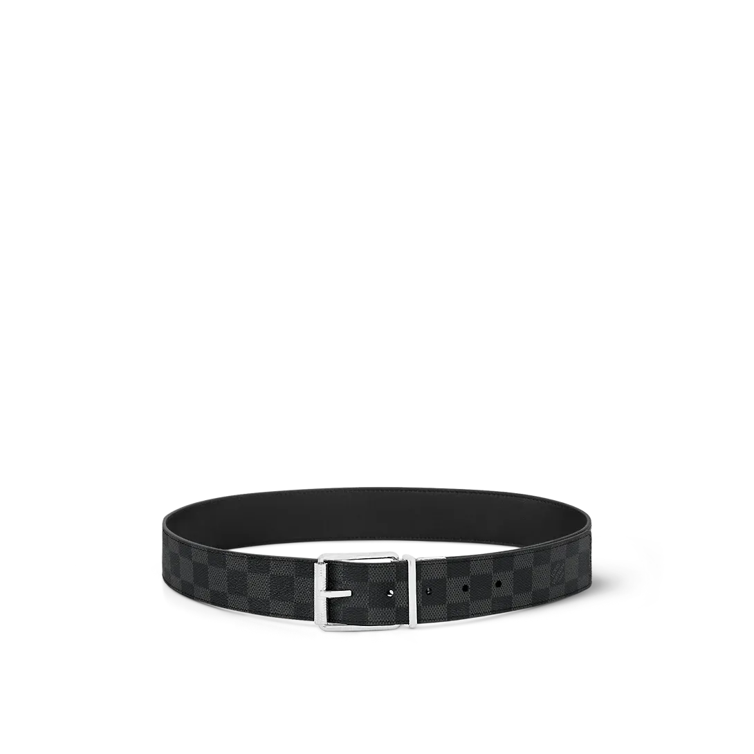 Damier Print 40MM Reversible