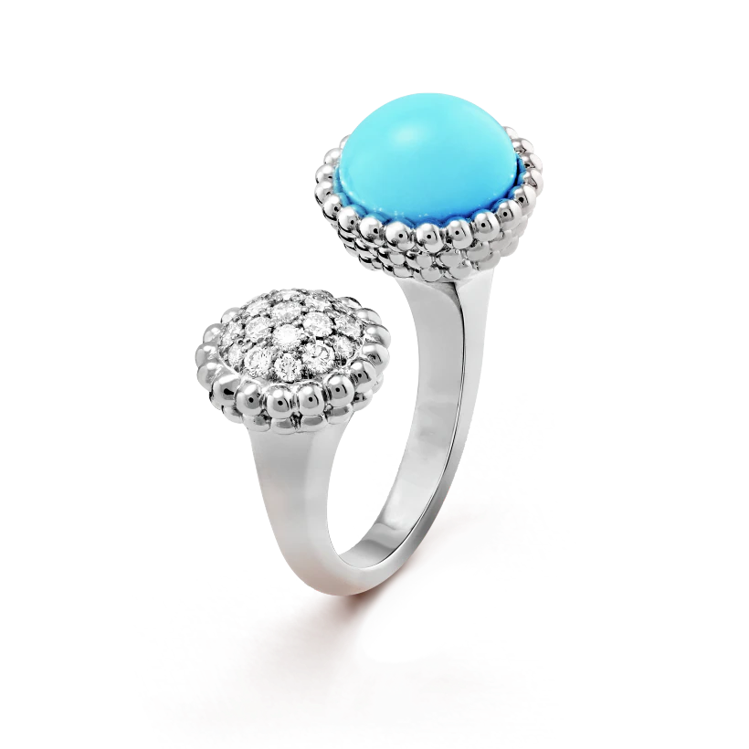 Van Cleef & Arpels Perlee couleurs Between the Finger ring