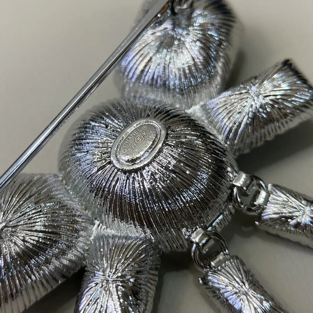 High quality 23k CC brooch