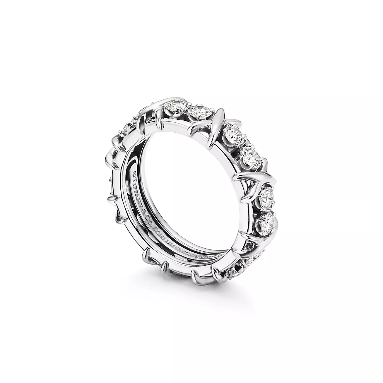 Tiffany & Co. Schlumberger Sixteen Stone Ring