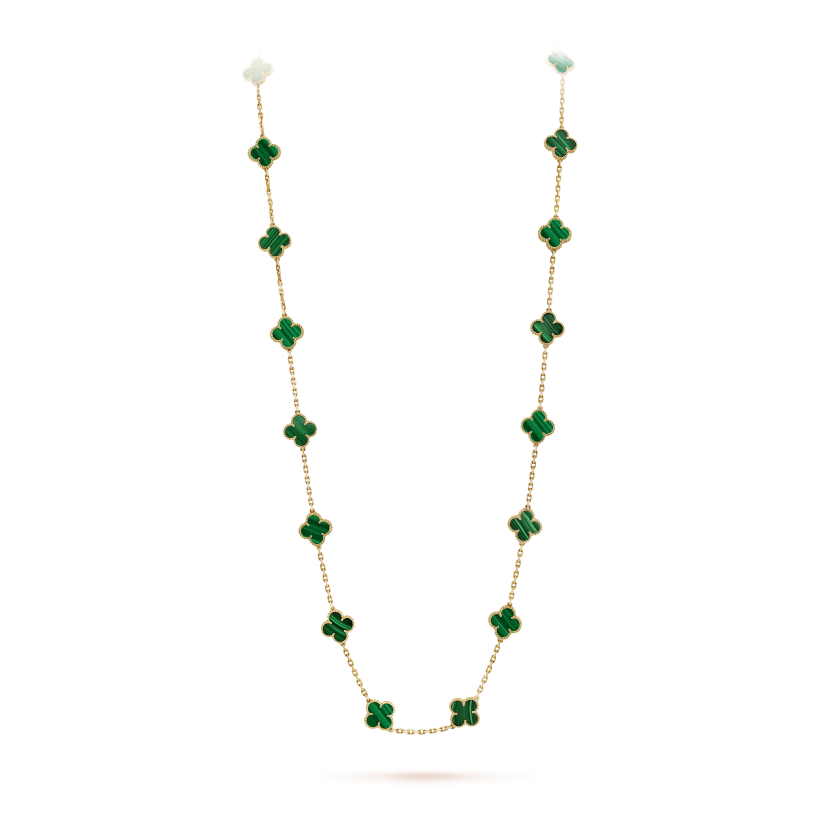 Van Cleef & Arpels Vintage Alhambra long necklace, 20 motifs