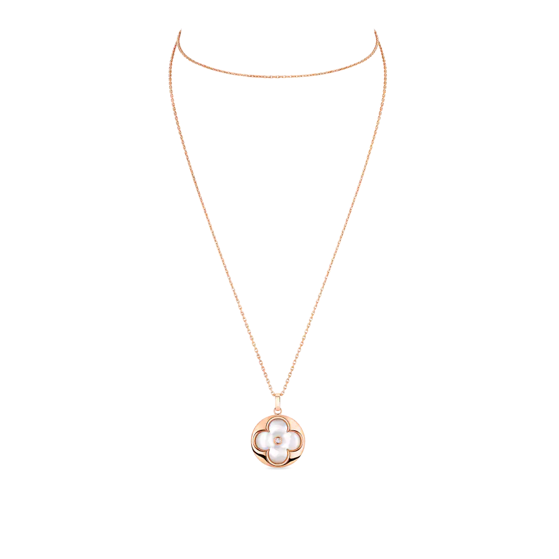 Louis Vuitton Color Blossom XL Medallion Pink Gold, White Mother-Of-Pearl and Diamond