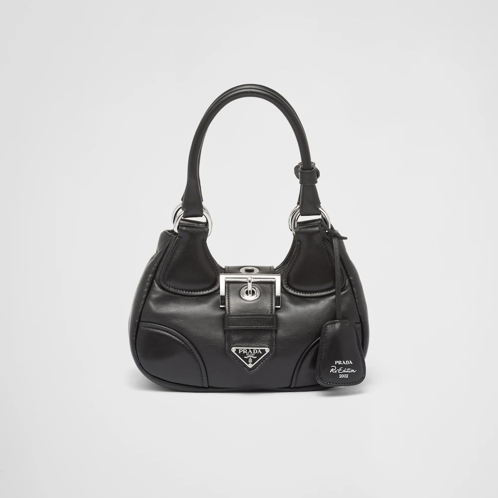 Moon padded nappa-leather bag