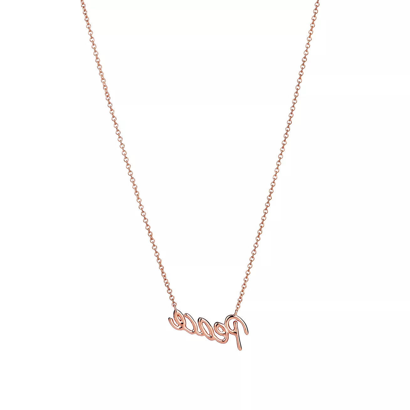 Tiffany & Co. Paloma's Graffiti Peace Pendant