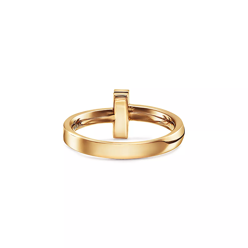 Tiffany & Co. T T1 Ring in Yellow Gold, 2.5 mm Wide