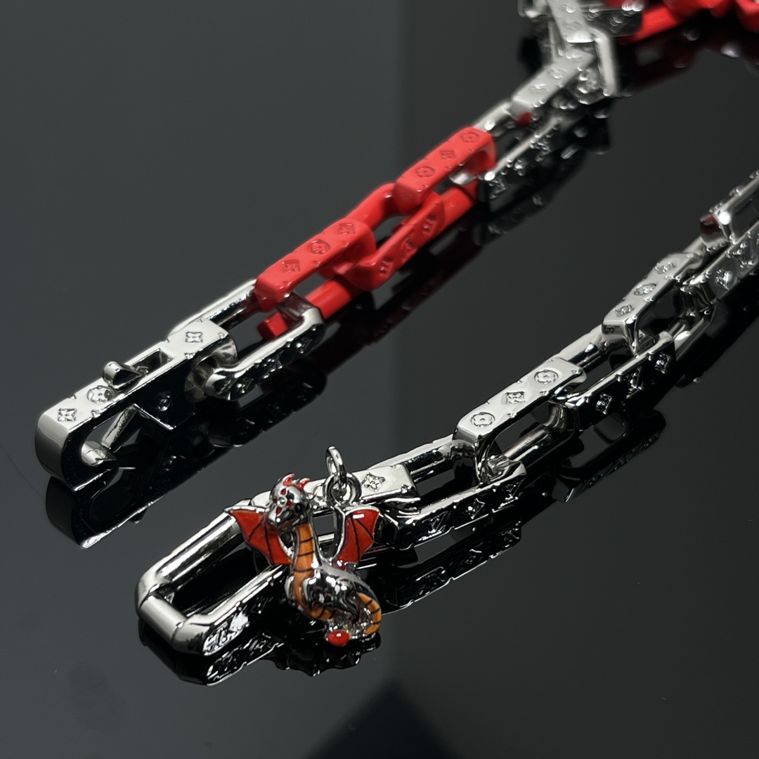 Louis Vuitton Monogram Chain Necklace