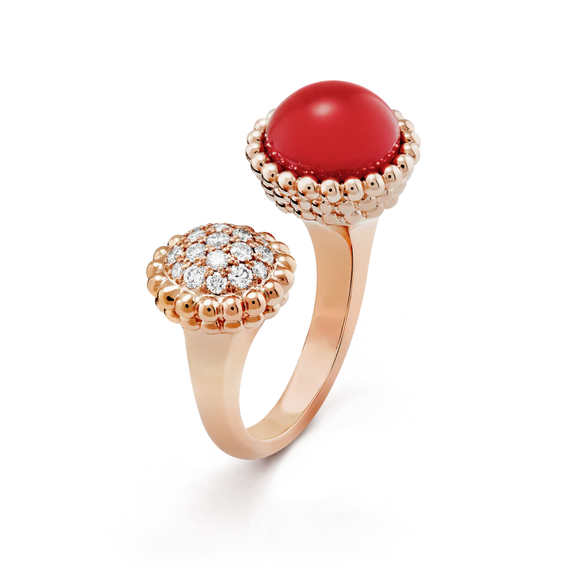 Van Cleef & Arpels Perlee couleurs Between the Finger ring